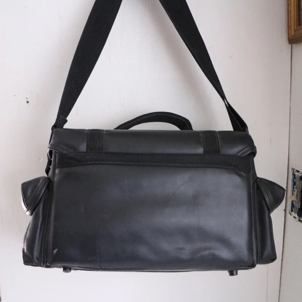 Vintage black Camera Bag photography accessories